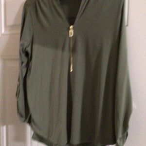 Michael Kors 3/4 zip top